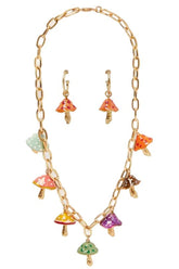 Halskette mit ästhetischen Steinen