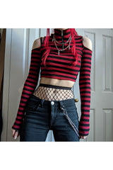 Alt Style Aesthetic Crop Tops