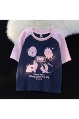 American Rabbit Raglan T-shirt