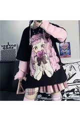 Anime Harajuku Loose Kawaii Sweatshirt