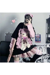 Anime Harajuku Loose Kawaii Sweatshirt
