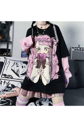 Anime Harajuku Lose Kawaii Sweatshirt