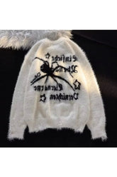 Arachnid Dreams Flauschiger Pullover