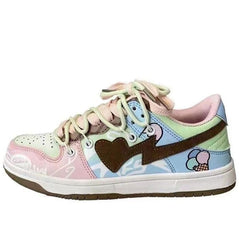 Heart Painting Sneakers