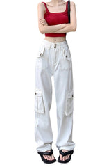 Baggy Y2K Denim Cargo Pants