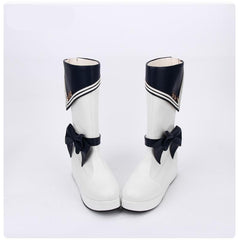 3 Colors Sailor Star Bow High Boots