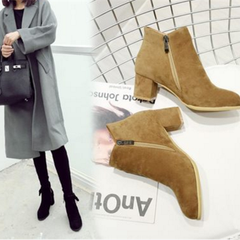 Black/Yellow/Beige Sweet Bowknot Short Boots