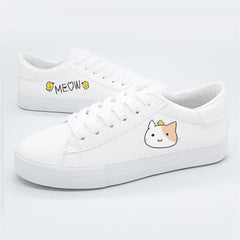 White Dear Rabbit Sneakers