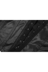 Schwarzes Gothic-Top aus Spitze