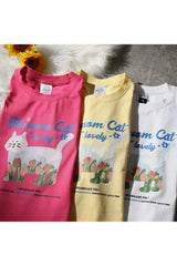 Blütenkatze Tulpe T-Shirt