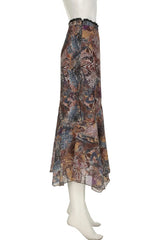 Asymmetrischer Böhmischer Schmetterlingsrock