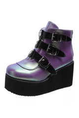 Buckle Ankle Goth Boots