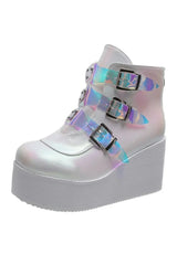 Buckle Ankle Goth Boots