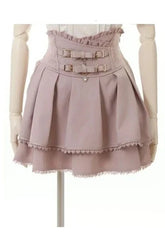 Spitzenrock mit Schmetterlingsborte