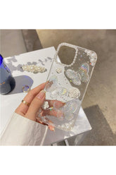 Schmetterling Rose Handyhülle für iPhone