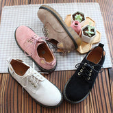 Khaki/Pink/Beige/Black Pastel Kitty Platform Shoes