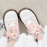 Lolita Cat Paw Martin Boots BE968