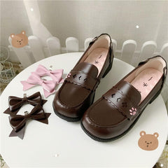 Kawha Cat Claw Bowknot Lolita Shoes SS1023