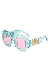 Luxus-Sonnenbrille im quadratischen Design