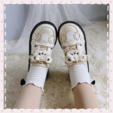 Japanese Kawaii Bear Sweet Lolita Thick Bottom Shoes BE524