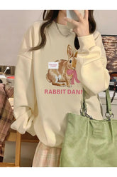 Fall Chic Letter Printing Loose Hoodie