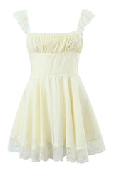 Mini-robe chic et ajustée dos nu