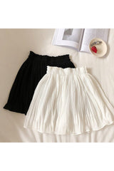 Short d'été en mousseline