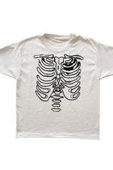 Crop Tops Skull Graphic Grunge