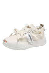 Chaussures en toile décontractées coupées