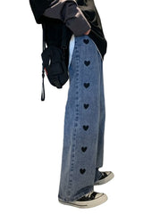 Jeans décontractés et mignons pour l'automne