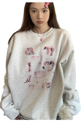 Sweat-shirt mignon avec un chaton