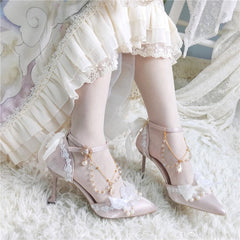 Harajuku Princess OTT Kitten Heel Shoes BE1319