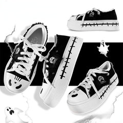 Raquel Emo Style Kawaii Skull Shoes ON295