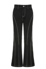 Jean cargo Dark Academia d'automne