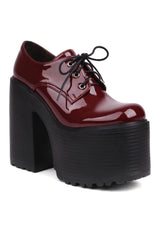 Darkwave Chunky Lace-Up Boots