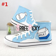 Blue Milk Canvas Shoes S12764