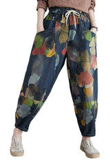 Pantalon sarouel en jean