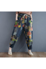 Pantalon sarouel en jean