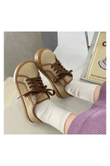 Baskets en toile de créateur