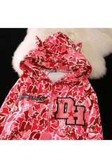 Sweat à capuche ample avec broderie Fall Devil