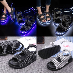 Colorful LED Lighting Sandals