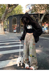 Pantalon à carreaux Doodle Dreams