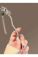 Épingles à cheveux à pompons en forme de dragon