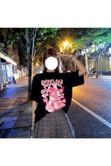 T-shirt imprimé guitare E-girl