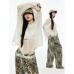 Eclipsed Lace Sweater