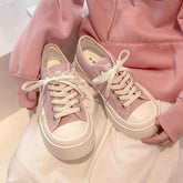 Kawaii White Spring Autumn Sports Shoes FY018