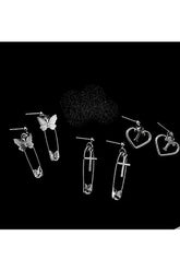 Egirl Metall Pins Ohrringe