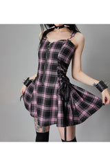 Robe à carreaux Egirl & Punk
