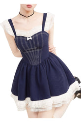 Elegantes Minikleid aus Spitze