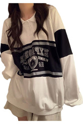 Sweatshirt mit elegantem Print